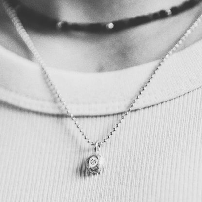 Jål - Kette mit Anhänger Silber rhodiniert