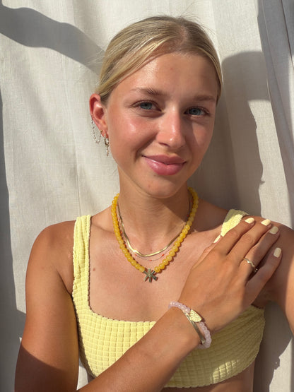 Jål Armband Del Sol  FLIEDER