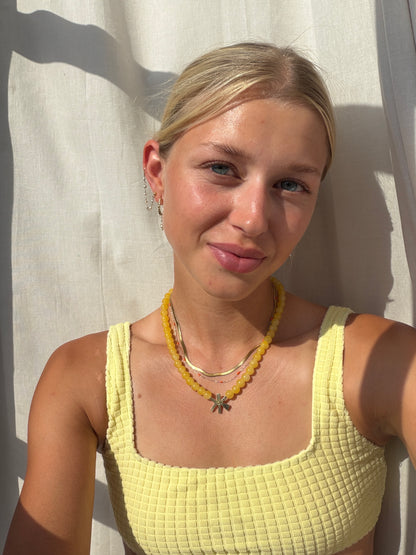 Jål Kette Del Sol  GELB