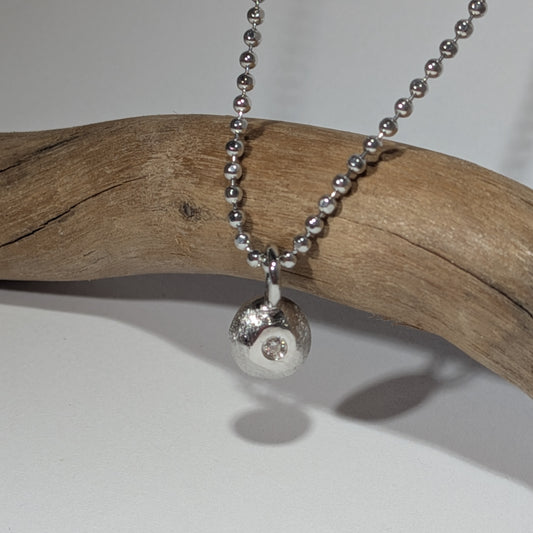 Jål - Kette mit Anhänger Silber rhodiniert
