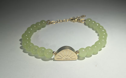 Jål Armband Del Sol  HELLGRÜN