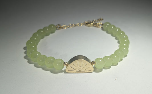 Jål Armband Del Sol  HELLGRÜN