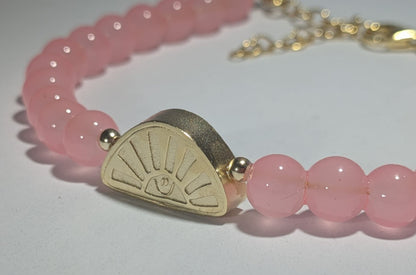 Jål Armband Del Sol  ROSA