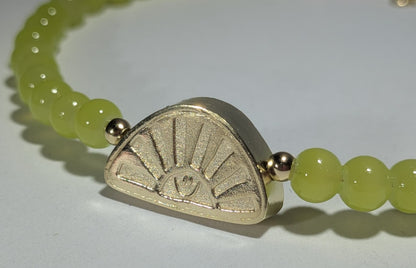 Jål Armband Del Sol  GRÜN